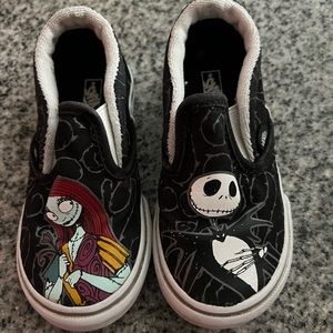 Vans super hard to find-Nightmare Before Christmas! Size 7 toddler.